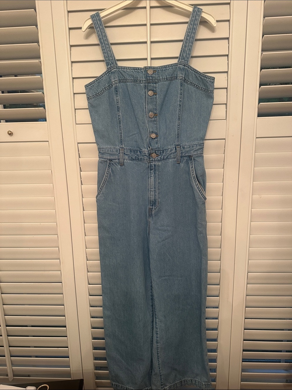 Women’s Levi’s Blue Denim Jumpsuit Jeans